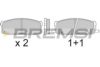 BREMSI BP2510 Brake Pad Set, disc brake